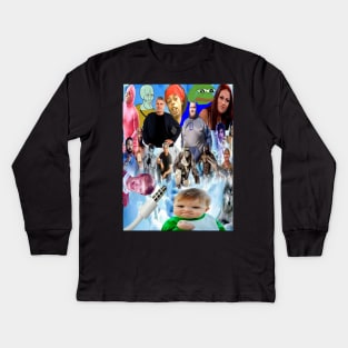 MEME HEAVEN Kids Long Sleeve T-Shirt